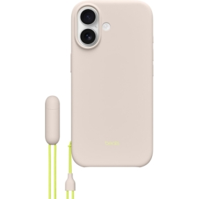 Protectie pentru spate Apple Beats KickStand Policarbonat cu MagSafe pentru iPhone 17, Lime Stone