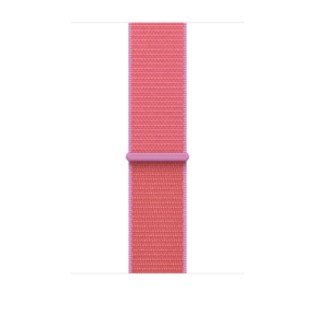 Curea SmartWatch Apple Sport Loop, 46 mm, Bright Guava