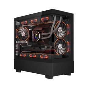 Carcasa 1st PLAYER Mi5 Black, Fara sursa