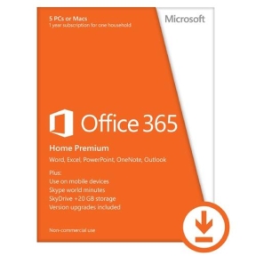 Microsoft Office 365 Home Premium, 1 an, 5 PC, All Languages, ESD