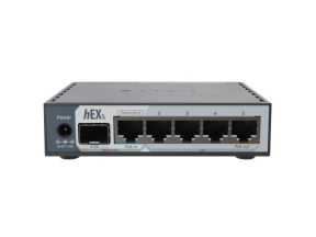MIKROTIK E60IUGS HEX S (2025) ROUTER, 5X GBE, 1X SFP, POE OUT, USB