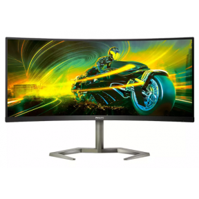 Monitor LED Curbat Philips 34M1C5500VA/00, 34inch, 3440x1440, 4ms GTG, Black