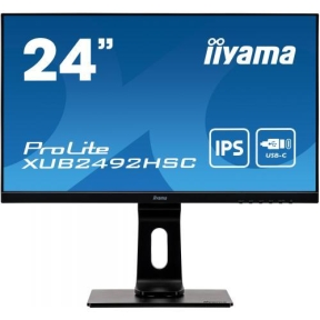 Monitor LED Iiyama ProLite XUB2492HSC-B5, 24inch, 1920x1080, 4ms GTG, Black