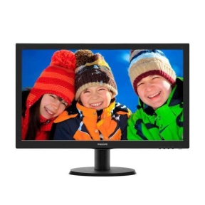 Monitor LED Philips 243V5LHSB/01, 23.6inch, 1920x1080, 5ms, Black