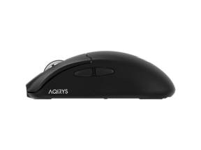 Mouse Optic AQIRYS M60, USB/USB Wireless/Bluetooth, Black