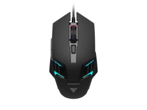 Mouse Optic Gamdias Aura GS4, RGB LED, USB, Black