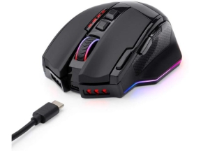 Mouse Optic Redragon Sniper Pro, RGB LED, USB Wireless, Black