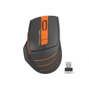 Mouse Optic A4Tech Fstyler FG30, USB Wireless, Black-Orange