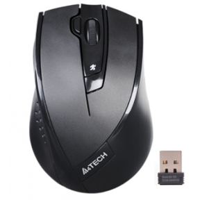 Mouse Optic A4Tech G9-730FX-BK, USB Wireless, Black