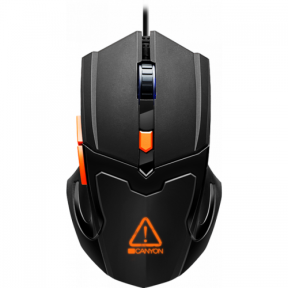 Mouse Optic Canyon Vigil, USB, Black-Orange