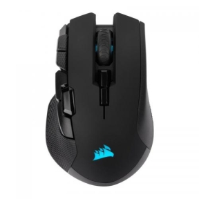 Mouse Optic Corsair Ironclaw, RGB LED, USB Wireless, Black