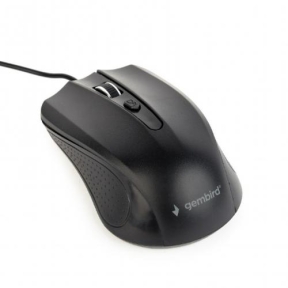 Mouse Optic Gembird MUS-4B-01, USB, Black