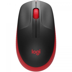 Mouse Optic Logitech M190, USB Wireless, Red