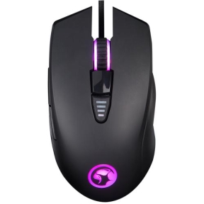 Mouse Optic Marvo G982, RGB LED, USB, Black