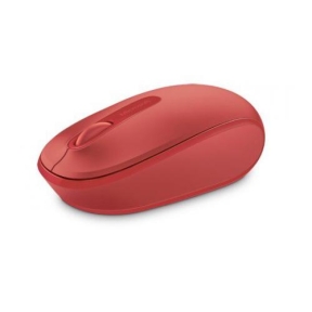 Mouse Optic Microsoft Mobile 1850, USB Wireless, Red
