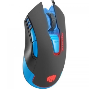 Mouse Optic Natec Fury Predator, RGB LED, USB, Black