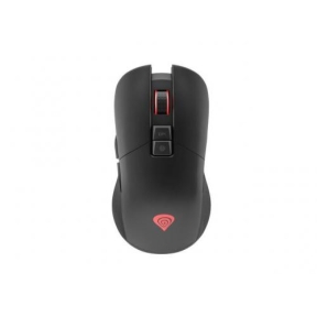 Mouse Optic Natec Genesis Zircon 330, USB Wireless, Black