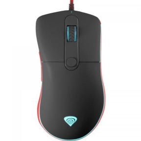 Mouse Optic Natec Krypton 500, RGB LED, USB, Black