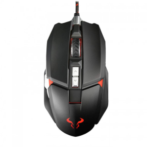 Mouse Optic Riotoro Aurox, RGB LED, USB, Black