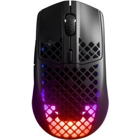 Mouse Optic SteelSeries Aerox 3 Wireless, RGB LED, Bluetooth, Black