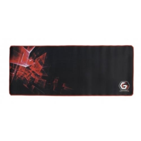 Mouse Pad Gembird extra large, Black-Red