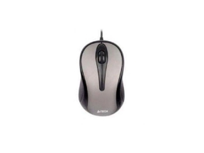 Mouse V-Track A4Tech N-350-1, USB, Silver-Black