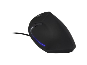 Mouse Optic Vertical Inter-Tech Eterno KM-206WR, USB, Black