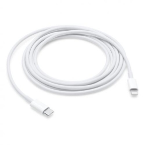 Cablu de date Apple MQGH2ZM/A, Lightning - USB-C, 2m, White