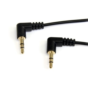 Cablu Startech MU1MMS2RA, 3.5mm jack - 3.5mm jack, 0.30m, Black