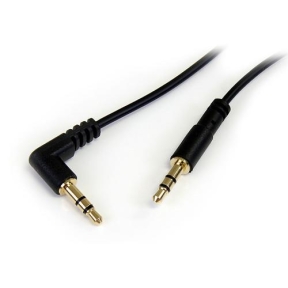 Cablu Startech MU1MMSRA, 3.5mm - 3.5mm, 0.30m, Black