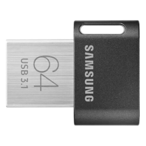 Stick Memorie Samsung FIT Plus 64GB, USB 3.1, Gray - MUF-64AB/APC