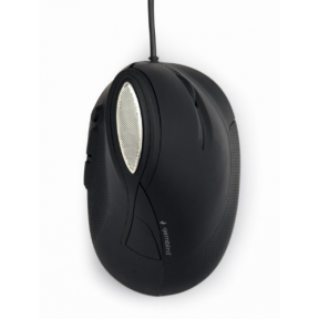 Mouse Optic Gembird MUS-ERGO-03, USB, Black