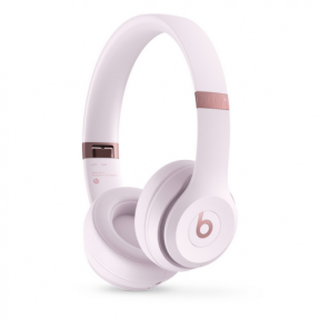 Casti cu microfon Apple Beats Solo 4, Wireless/3.5mm jack, Cloud Pink
