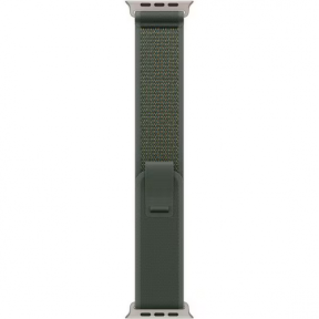 Curea SmartWatch Apple MXTN3ZM/A, Green Trail Loop/Natural Titanium Finish/S-M
