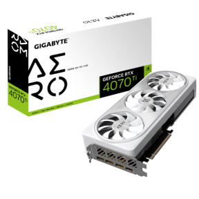 Placa video Gigabyte nVidia GeForce RTX 4070 Ti AERO OC V2 12GB, GDDR6X, 192bit