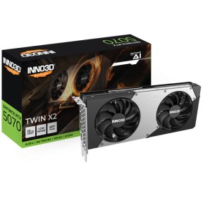 Placa video INNO3D nVidia GeForce RTX 5070 TWIN X2 12 GB, GDDR7, 192 bit