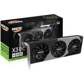 Placa video INNO3D nVidia GeForce RTX 5070 X3 OC 12 GB, GDDR7, 192 bit