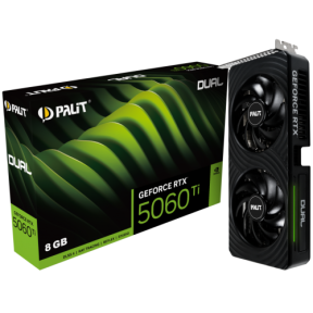 Placa video Palit nVidia GeForce RTX 5060 Ti DUAL 8GB, GDDR7, 128 bit
