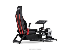Scaun gaming Next Level Racing Flight Simulator, Black-Red