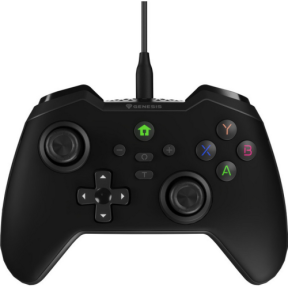 Game Pad Genesis Mangan 300, USB, Black