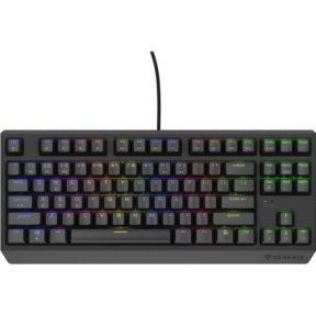 Tastatura Genesis Thor 230 TKL, RGB LED, USB, Black