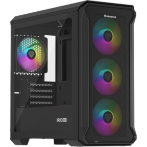 Carcasa Genesis IRID 503 ARGB V2 Black, Fara sursa