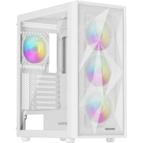 Carcasa Genesis Diaxid 605 ARGB White, Fara sursa