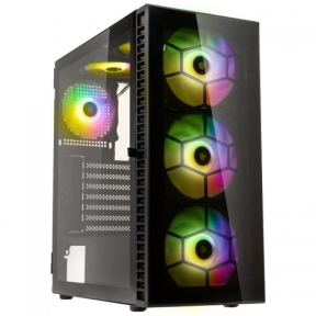 Carcasa Kolink Observatory HF Glass ARGB Black, Fara sursa