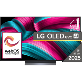 Televizor OLED LG Smart OLED55C51LA Seria evo AI C5, 55 inch, Ultra HD 4K, Black