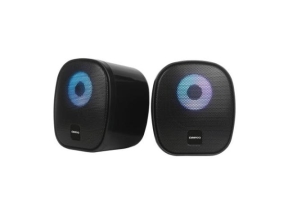 Boxe Omega 115, 2.0, 6W RMS, RGB USB, 3.5mm, Black