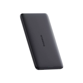 POWER BANK Baseus PicoGo AM41 Cardtype Magnetic Wireless, capacitate 5000mAh 20W, 1 x USB Type-C, include cablu USB Type-C la USB Type-C 30cm, metalic, negru "P1007680C123-00" (timbru verde 0.98 lei) - 6932172690670