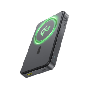 POWER BANK Baseus Airpow II Qi2, magnetic, include cablu USB Type-C la USB Type-C, 1 x USB Type-C, 1 x USB, capacitate 10000mAh 22.5W, negru "P10080000123-00" (timbru verde 0.98 lei) - 6932172676988