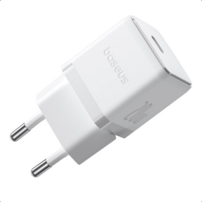 INCARCATOR retea Baseus Palm, Quick Charge 20W, 1 x USB Type-C 5V/3A max, alb "P10111602213-00" (timbru verde 0.18 lei)