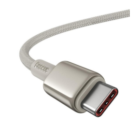 Cablu de date Baseus Tungsten, USB-C male - USB-C male, 2 m, Gold